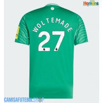 Camisa de time de futebol Newcastle United Nick Woltemade #27 Replicas 2º Equipamento 2025-26 Manga Curta